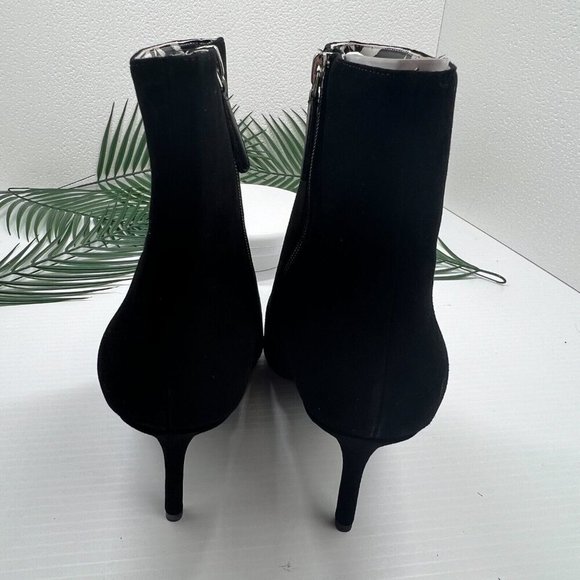 Kate Spade New York Vikki Suede Leather Ankle Boots Black Women's Size 9.5 B - Picture 5 of 11